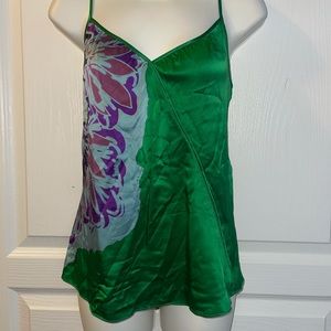 Parker’s 100% silk top